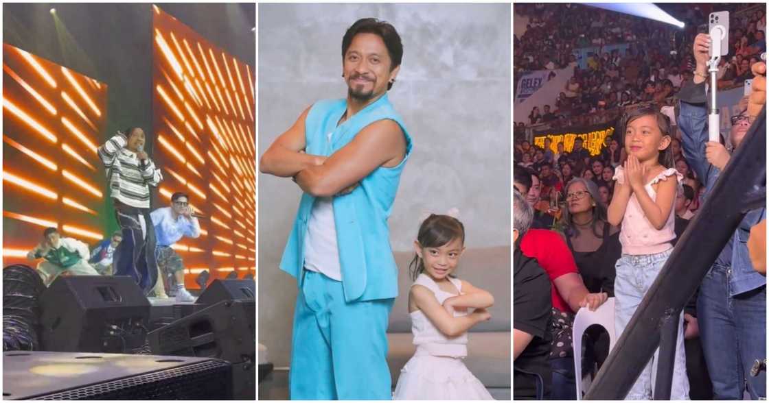 Sarina Hilario, naging emosyonal habang pinapanood si Jhong mag-perform on stage Sarina Hilario, naging emosyonal habang pinapanood si Jhong mag-perform on stage