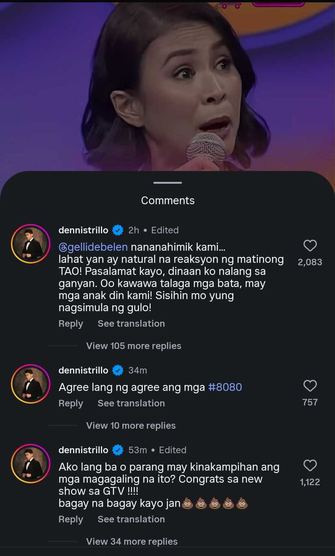 Dennis Trillo, nag-react sa opinyon ni Gelli de Belen sa Patrick Garcia-Jennylyn Mercado issue