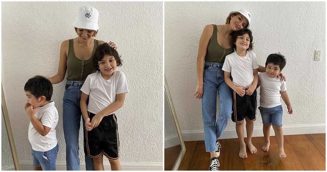 Sarah Lahbati, ibinida ang mga cute na pictures nila ng kanyang mga anak