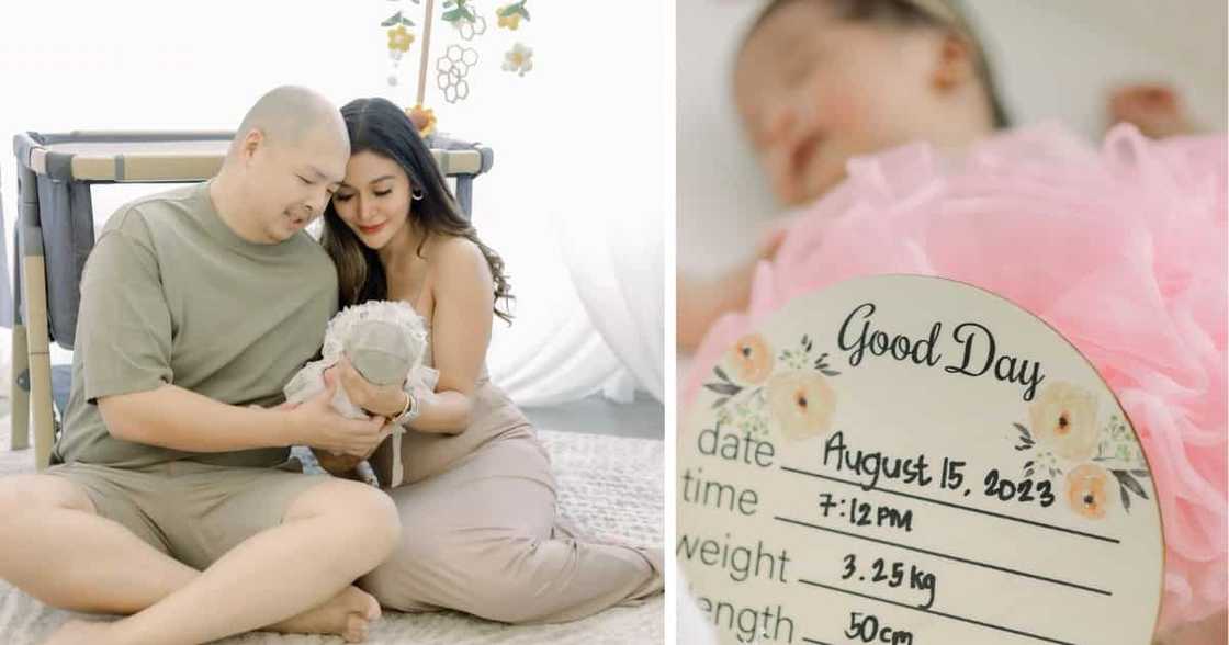 Kris Bernal shares lovely family pic, photos showing glimpses of baby Hailee Lucca