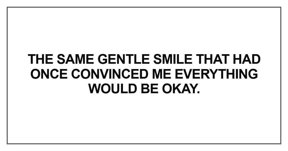 The same gentle smile The same gentle smile