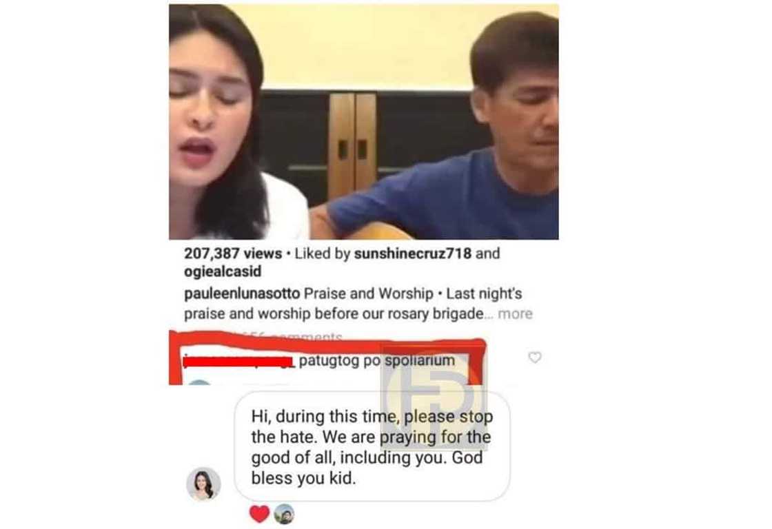 Pauleen Luna lectures netizen over ‘rude’ comment on her video with Vic Sotto Pauleen Luna lectures netizen over ‘rude’ comment on her video with Vic Sotto