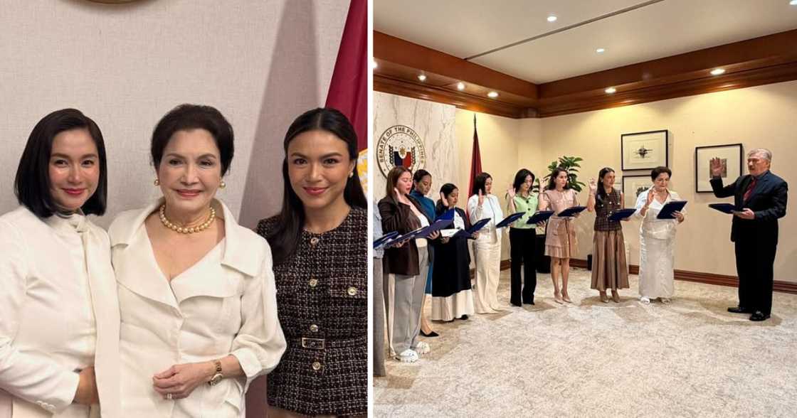 Mariel Padilla gives glimpse of Senate Spouses Foundation oath-taking