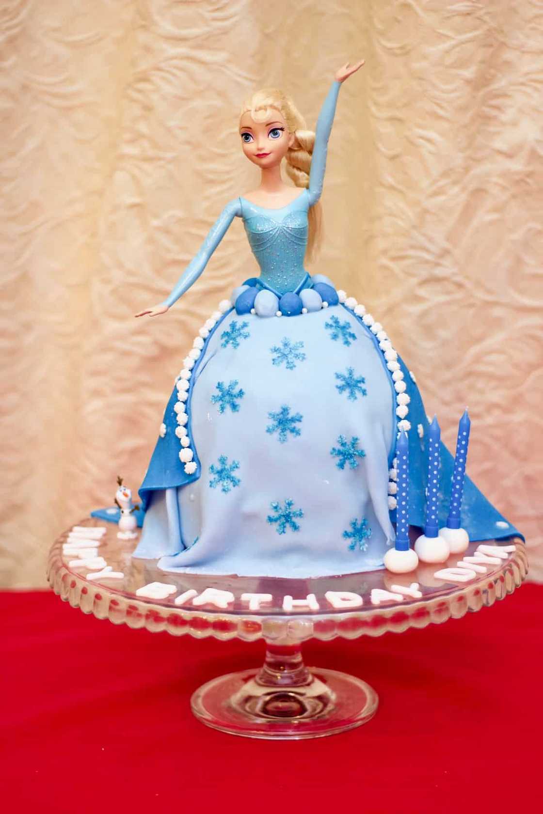 Princess cake design Princess cake design