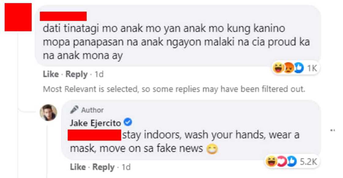 Jake Ejercito, nagbigay ng paalala sa netizen na nagsabing tinago niya dati ang anak Jake Ejercito, nagbigay ng paalala sa netizen na nagsabing tinago niya dati ang anak
