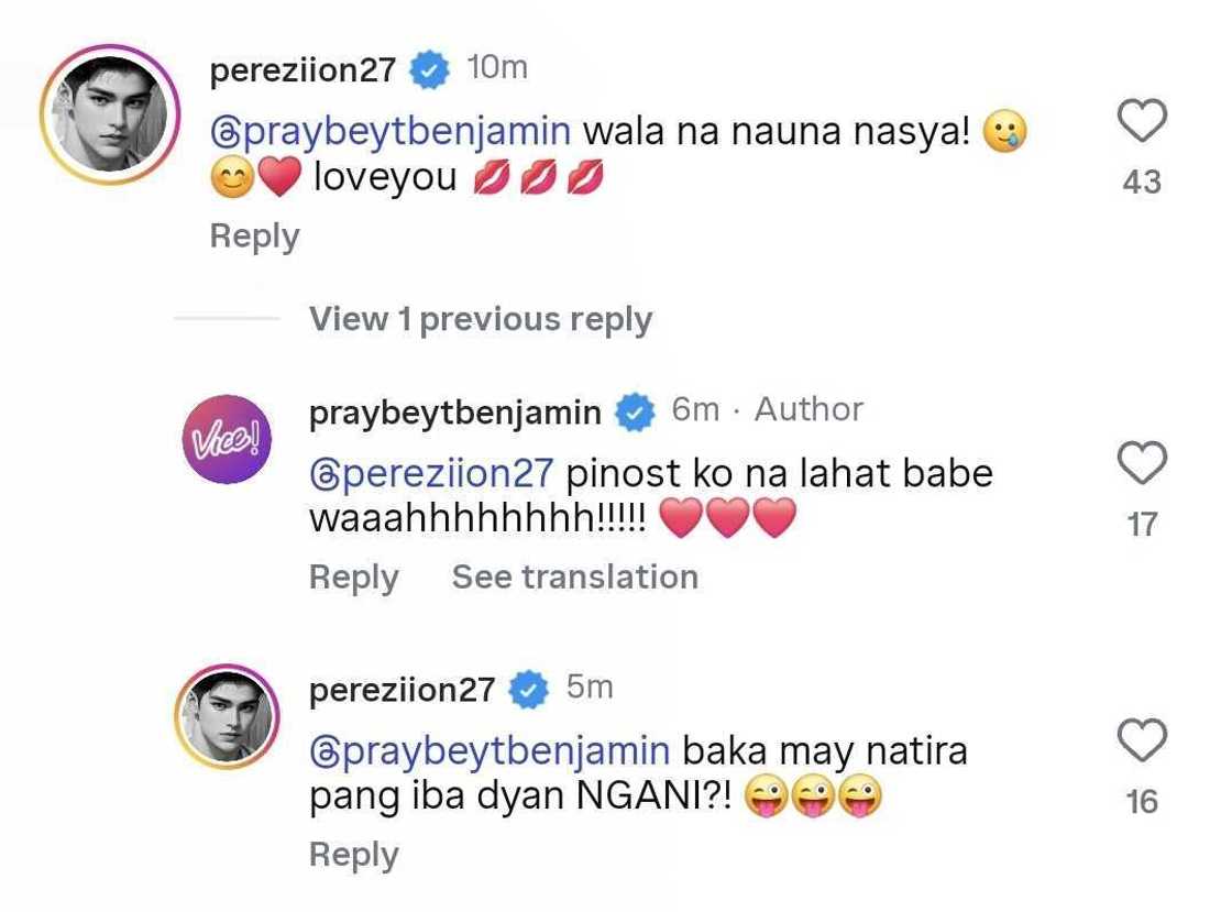 Ion Perez, napahirit sa "pangmalakasan" na post ni Vice Ganda: "Wala na, nauna na" Ion Perez, napahirit sa "pangmalakasan" na post ni Vice Ganda: "Wala na, nauna na"
