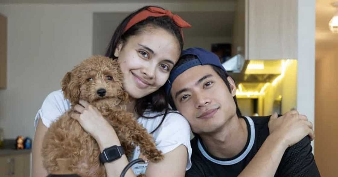 Megan Young, ipinakita ang reaksyon ni Mikael Daez matapos nilang mag-away