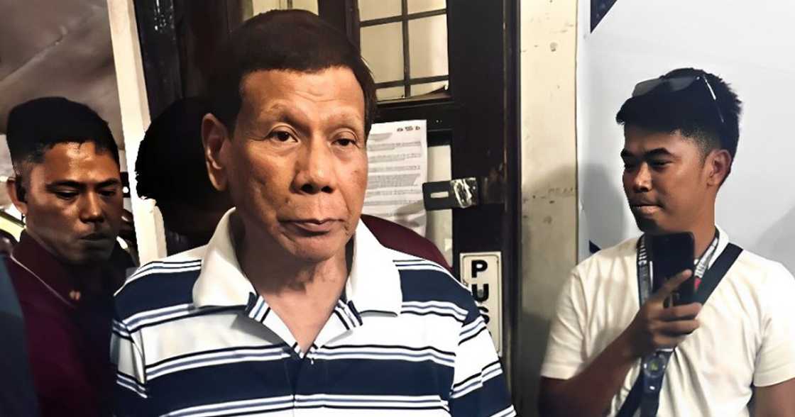 Former Pres. Rodrigo Duterte, di raw makakadalo sa Quadcom hearing dahil umano’y “not feeling well”