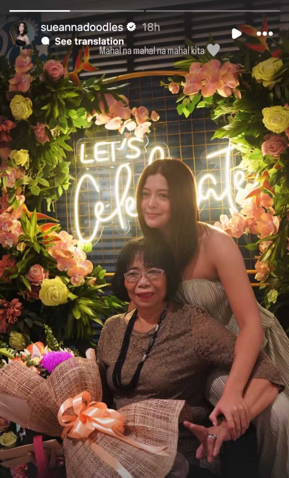 Sue Ramirez, pinost ang isang puno ng hinagpis na pamamaalam sa pumanaw niyang inang si Chit Dodd
