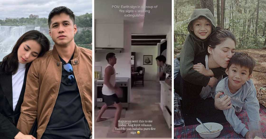 Kylie Padilla reacted to a video from AJ Raval: “Rumble yan hahaha”