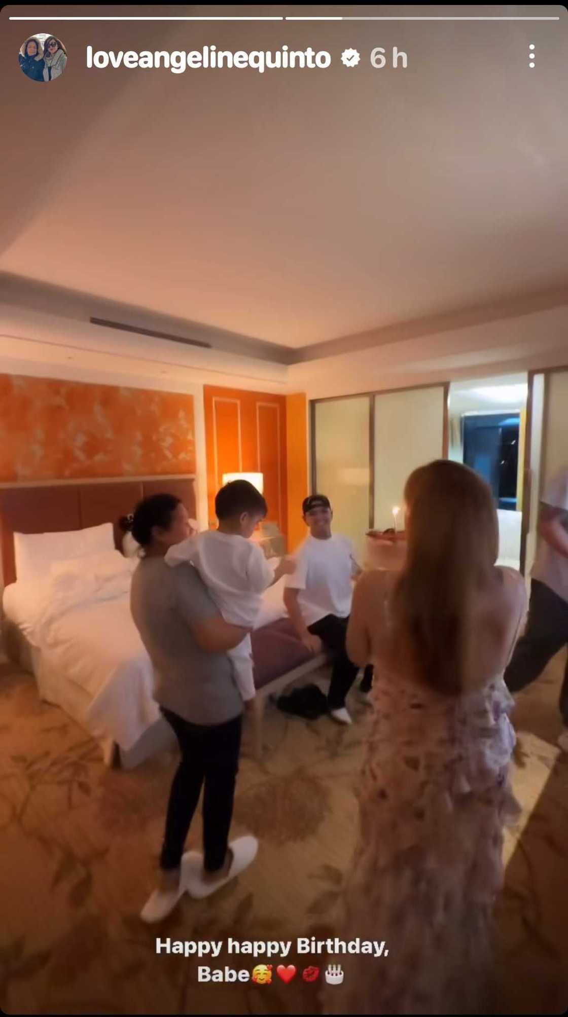 Angeline Quinto pens sweet birthday message for husband Nonrev Daquina Angeline Quinto pens sweet birthday message for husband Nonrev Daquina