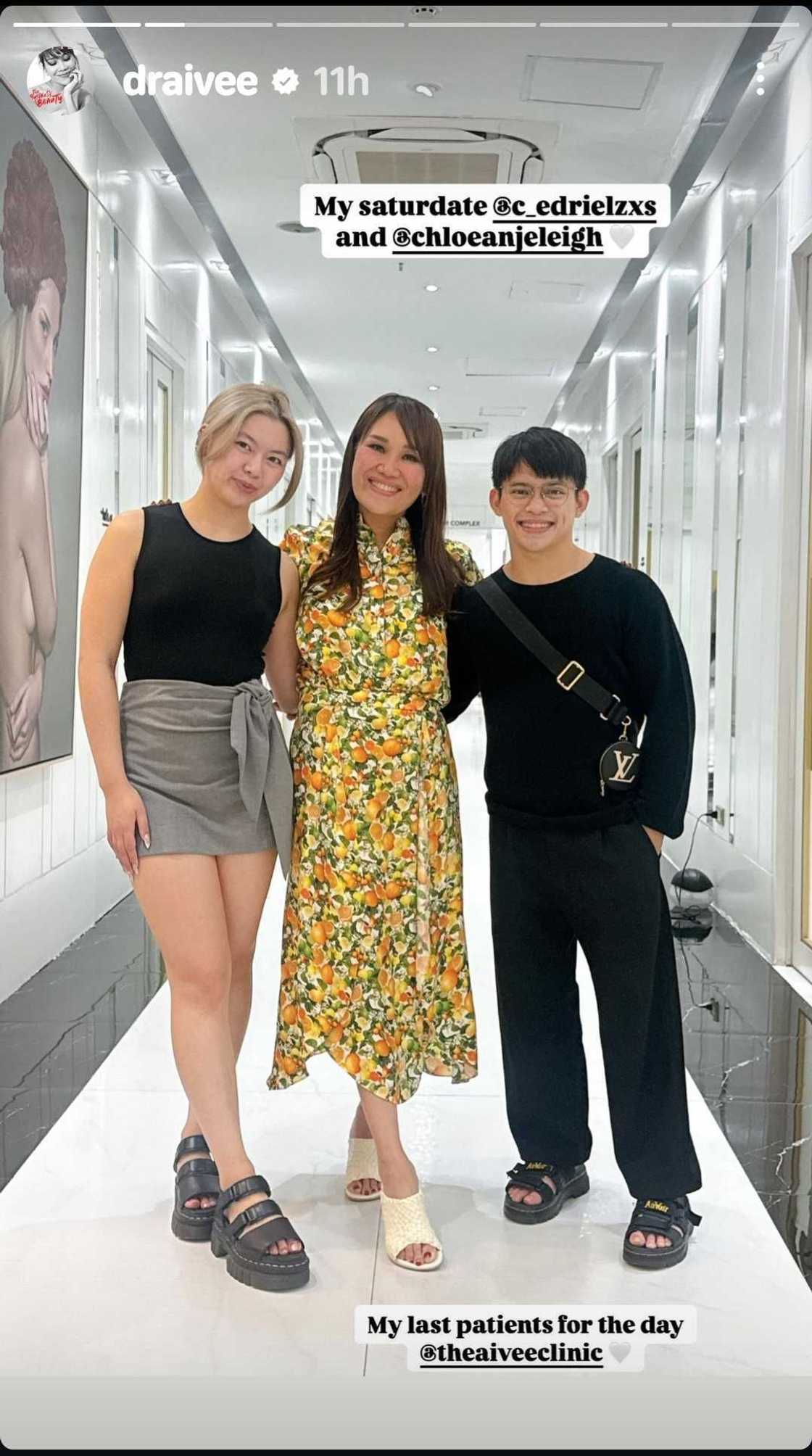 Dra. Aivee, may mensahe kina Carlos Yulo, Chloe San Jose matapos ang "Saturdate" nila