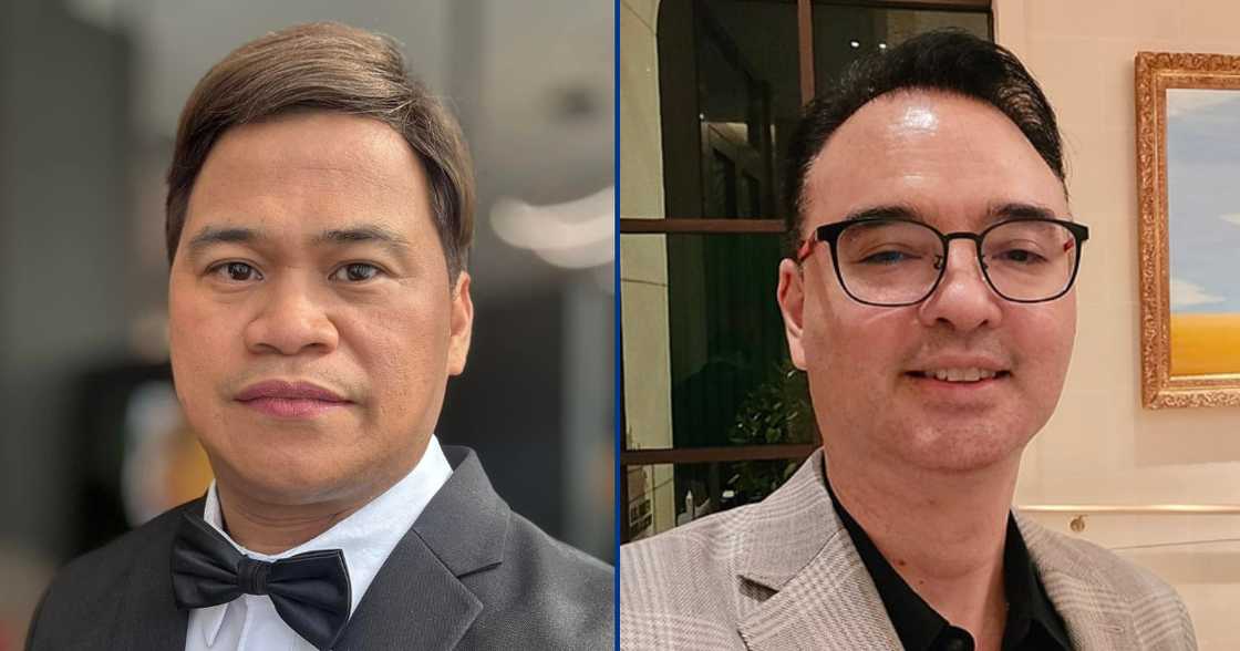 Ogie Diaz, kinuwestyon ang pagiging maka-Diyos ni Sen. Peter Cayetano dahil sa isyu umano sa pamilya Ogie Diaz, kinuwestyon ang pagiging maka-Diyos ni Sen. Peter Cayetano dahil sa isyu umano sa pamilya
