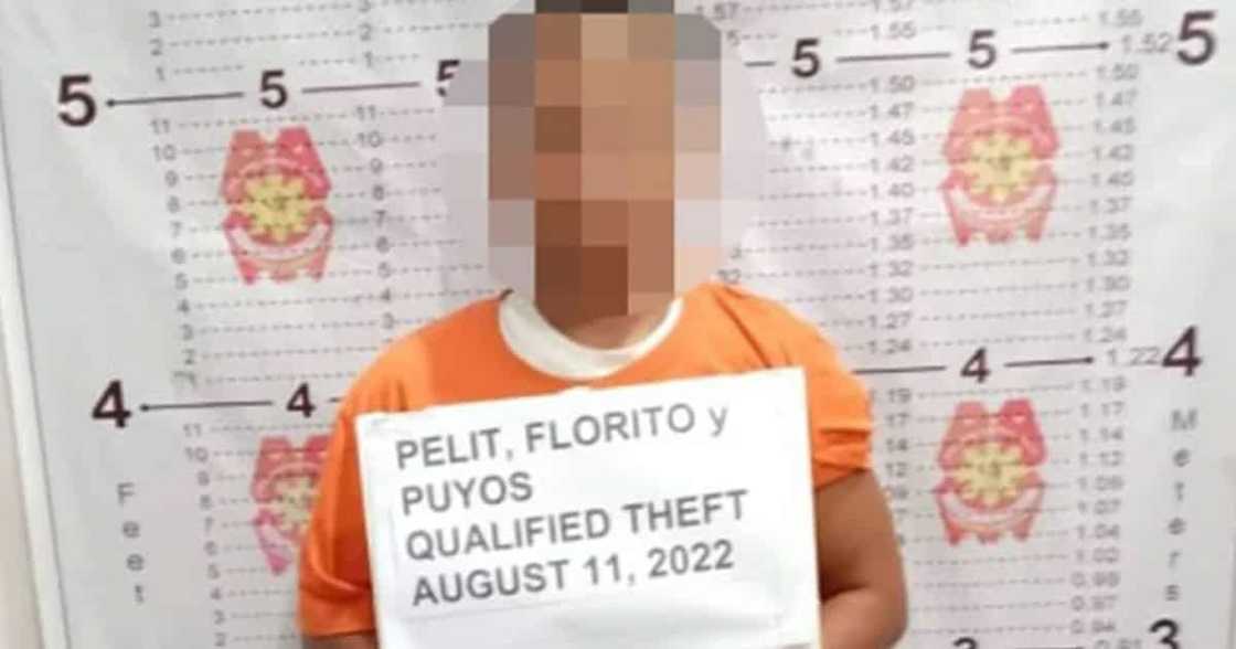 Suspect who allegedly stole chlorine Suspect who allegedly stole chlorine