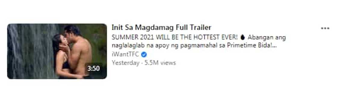 Trailer of Gerald Anderson's upcoming series gets 5.5M views in 1 day Trailer of Gerald Anderson's upcoming series gets 5.5M views in 1 day