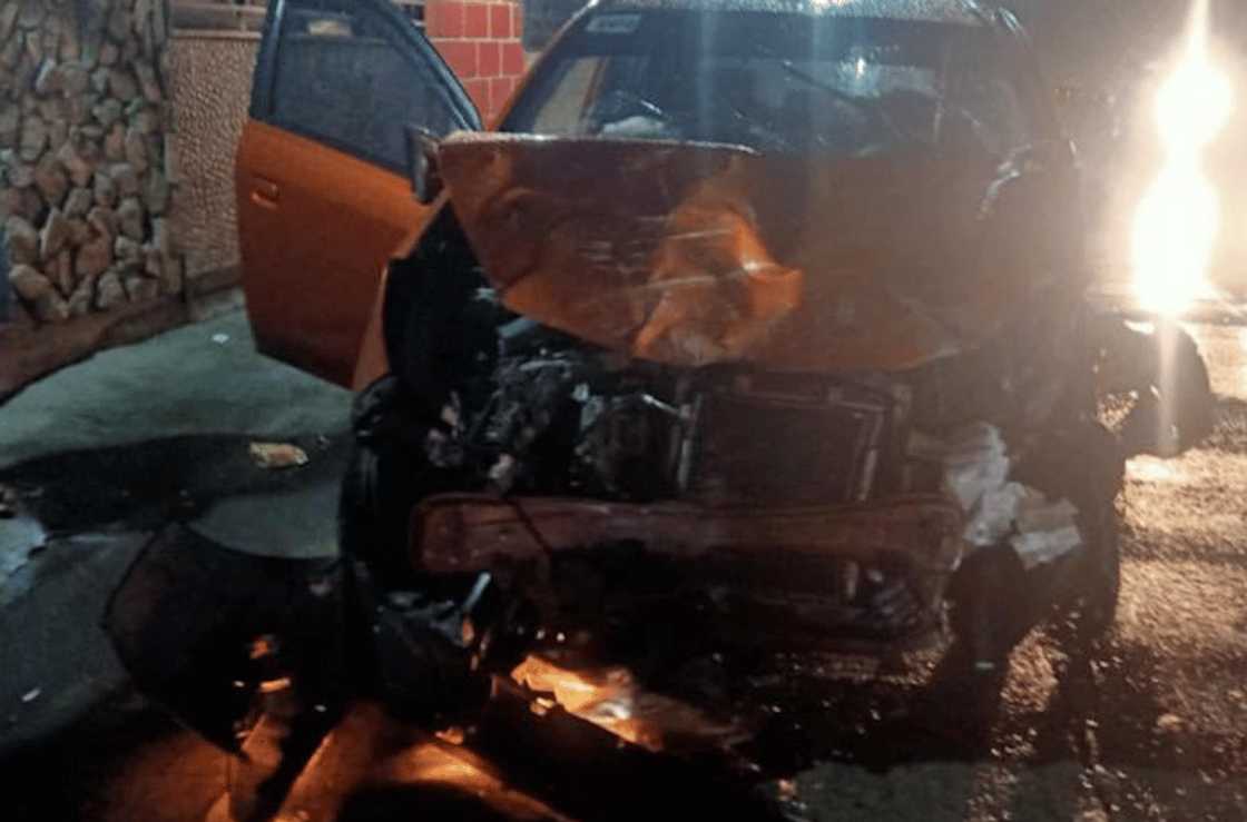 Lasing na driver, sangkot sa salpukan na ikinamatay ng pasaherong babae sa Pampanga Lasing na driver, sangkot sa salpukan na ikinamatay ng pasaherong babae sa Pampanga