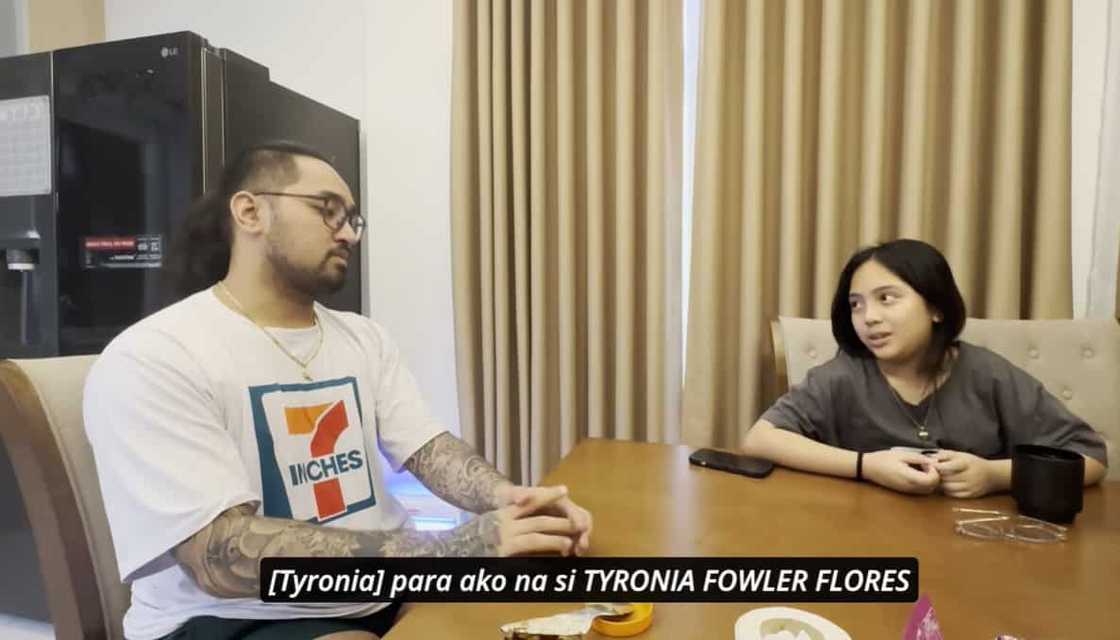Tyronia, kinausap si Vince kung pwedeng Flores ang gamitin niyang apelyido Tyronia, kinausap si Vince kung pwedeng Flores ang gamitin niyang apelyido