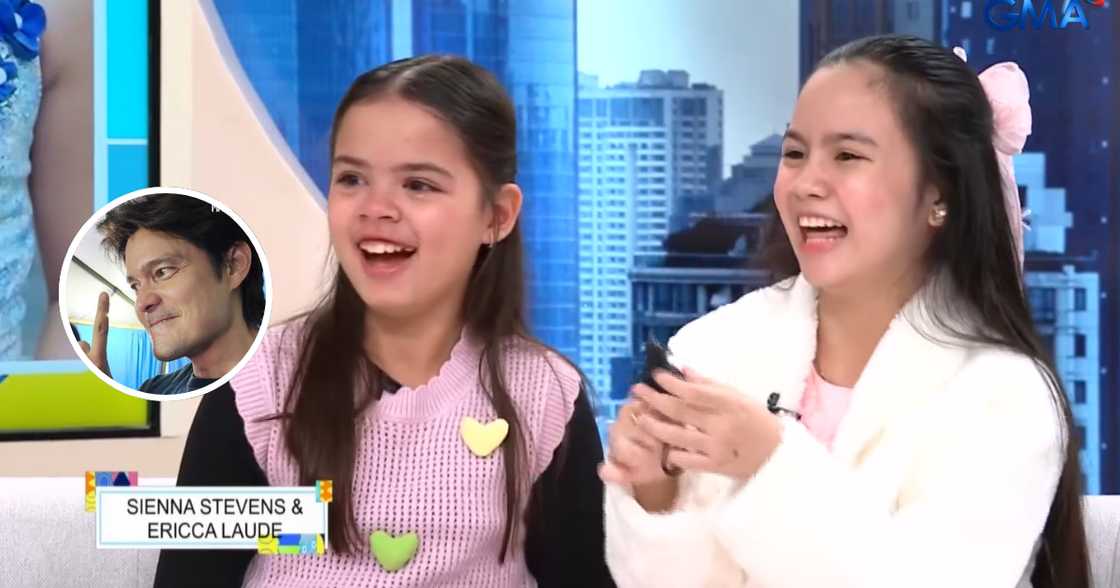 Sienna Stevens at Ericca Laude, ikinuwento ang viral nilang prank kay Dingdong Dantes (Screenshots from Fast Talk with Boy Abunda / GMA Network)