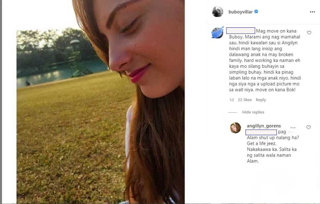 Angillyn Gorrens, sinupalpal ang netizen na nagsabing 'di siya kawalan kay Buboy