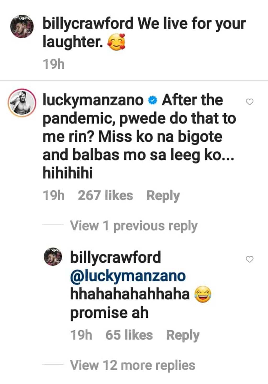 Billy Crawford shares adorable video of Amari; Luis Manzano pens hilarious comment Billy Crawford shares adorable video of Amari; Luis Manzano pens hilarious comment