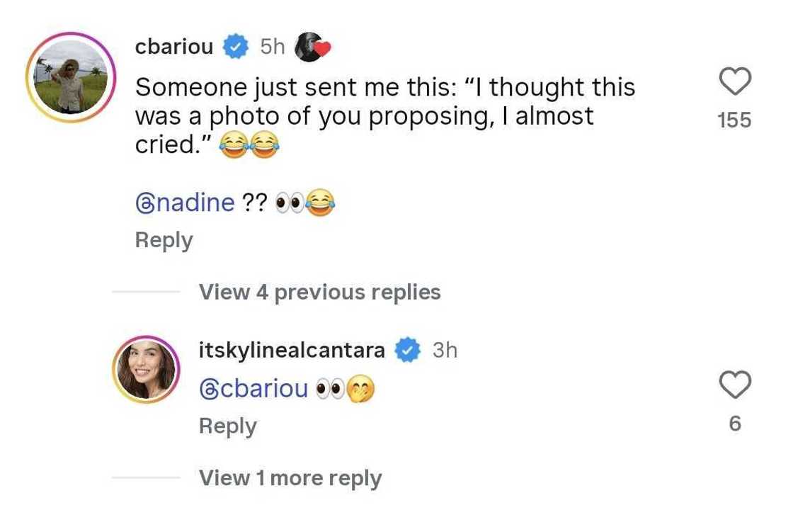 BF ni Nadine Lustre, napa-react sa 'Love, Siargao' snippets ng aktres kasama si Alden Richards