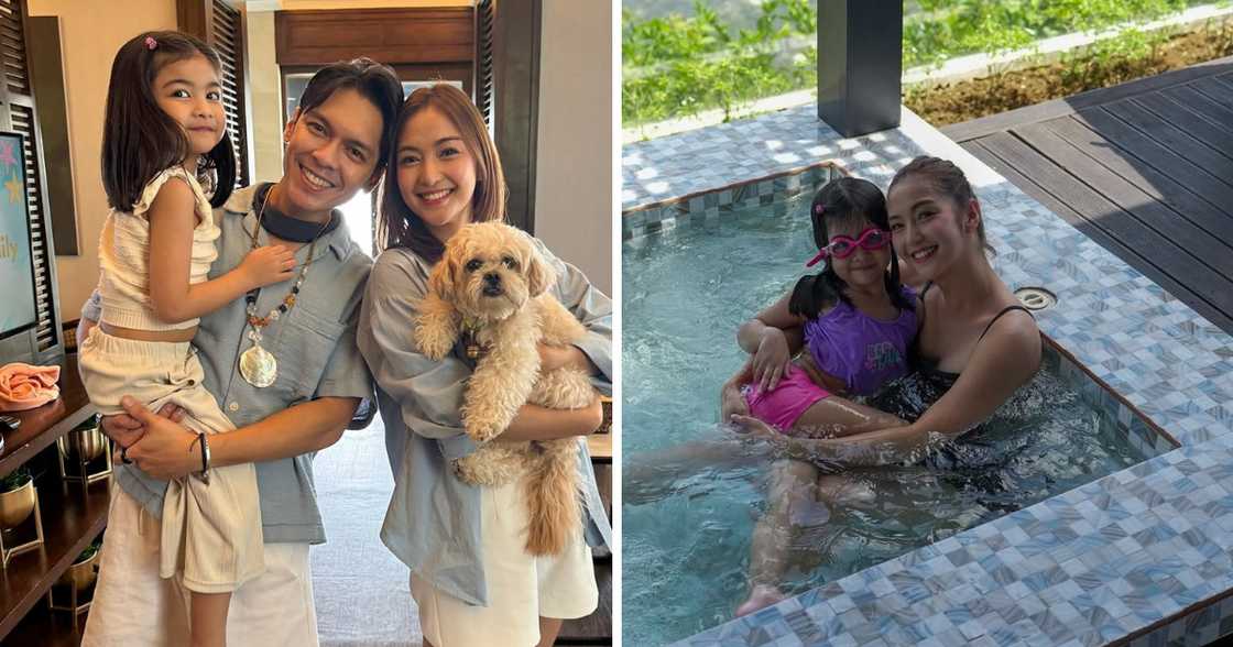 Carlo Aquino, Charlie Dizon mark Mithi’s birthday with cozy vacation