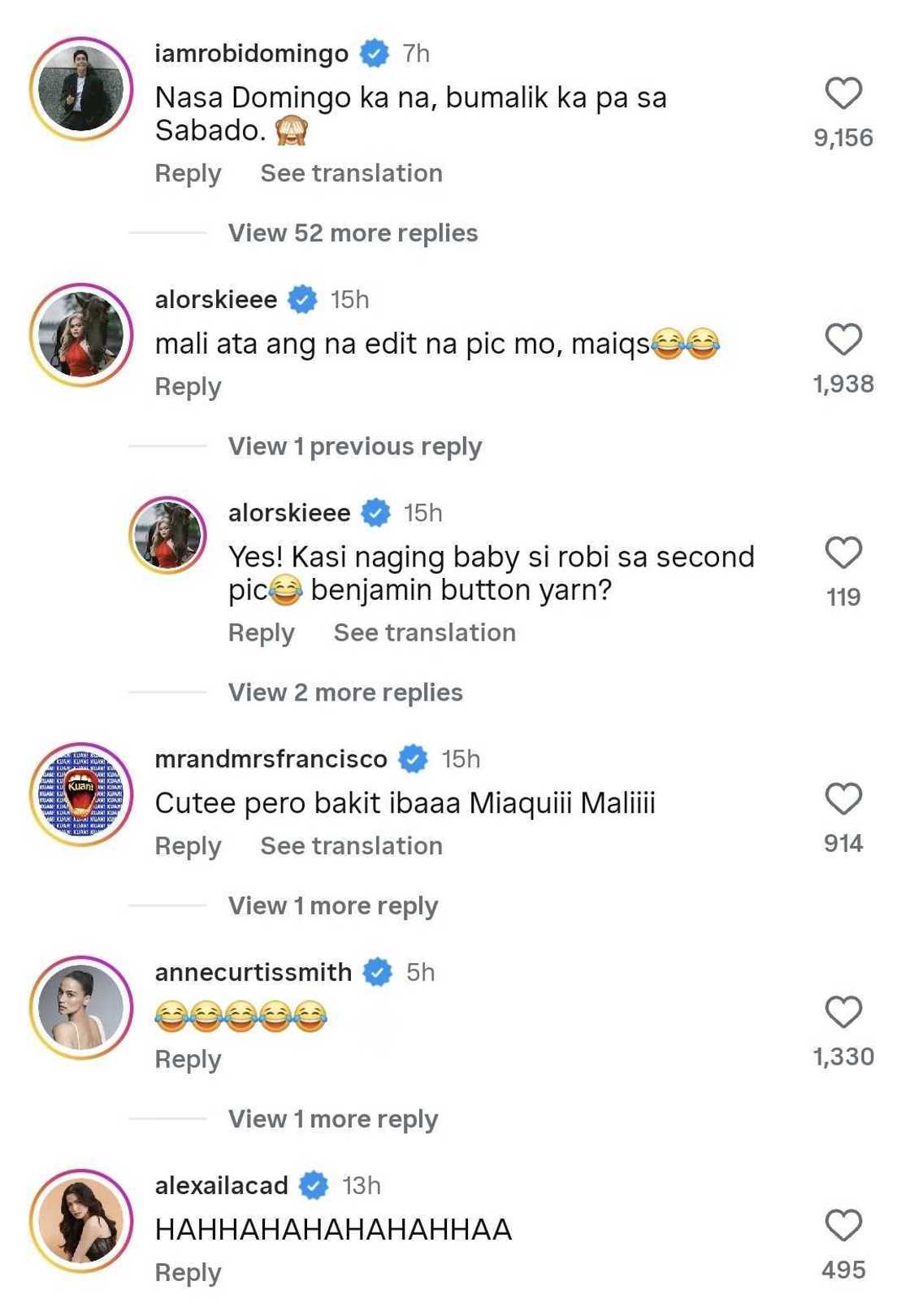 Kakaibang take ng misis ni Robi Domingo sa 'Sabado' trend, patok sa ilang celebrities
