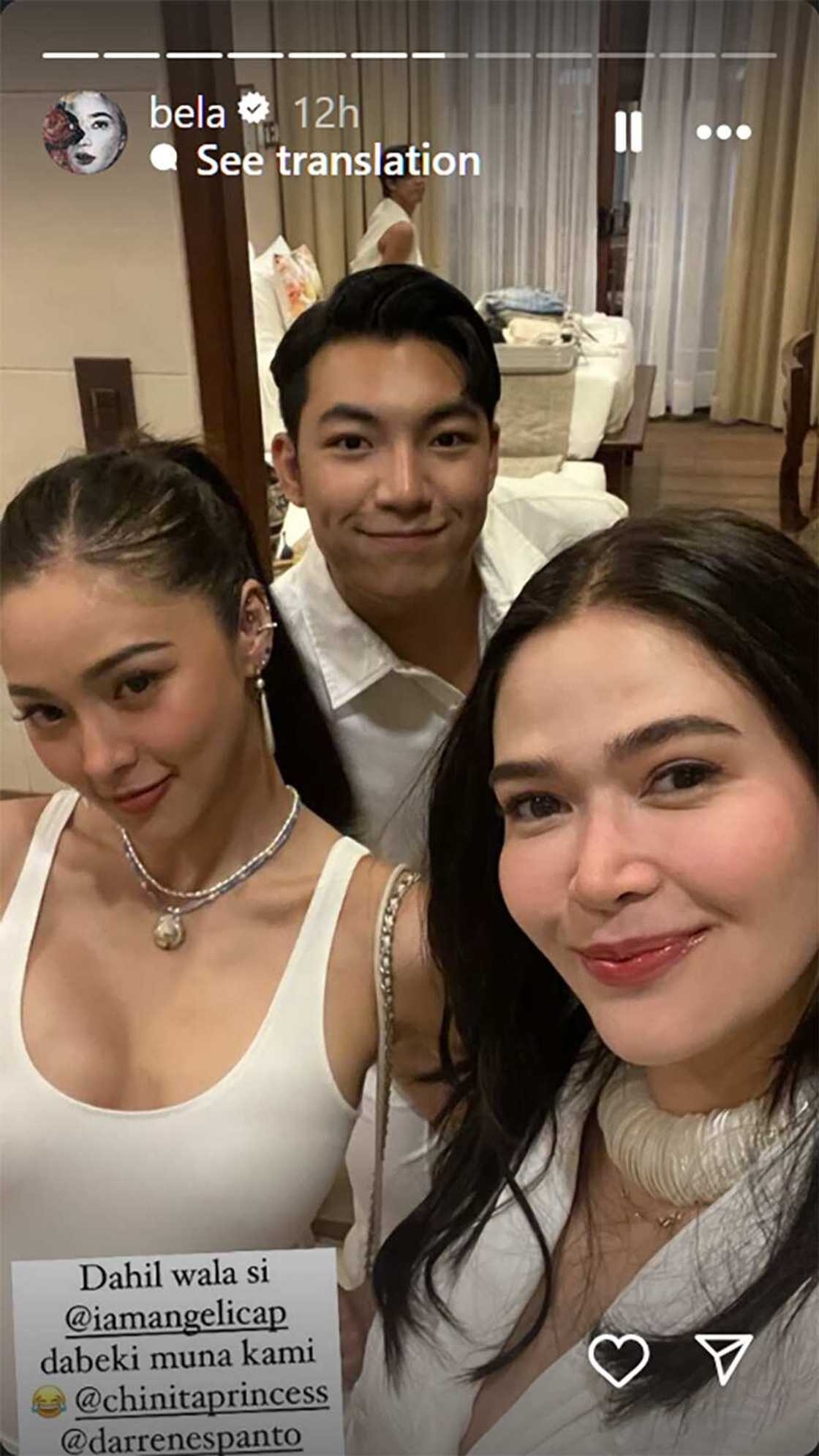 Darren Espanto, Bela Padilla, at Kim Chiu, magiging ‘DaBeKi’ muna dahil wala si Angelica Panganiban