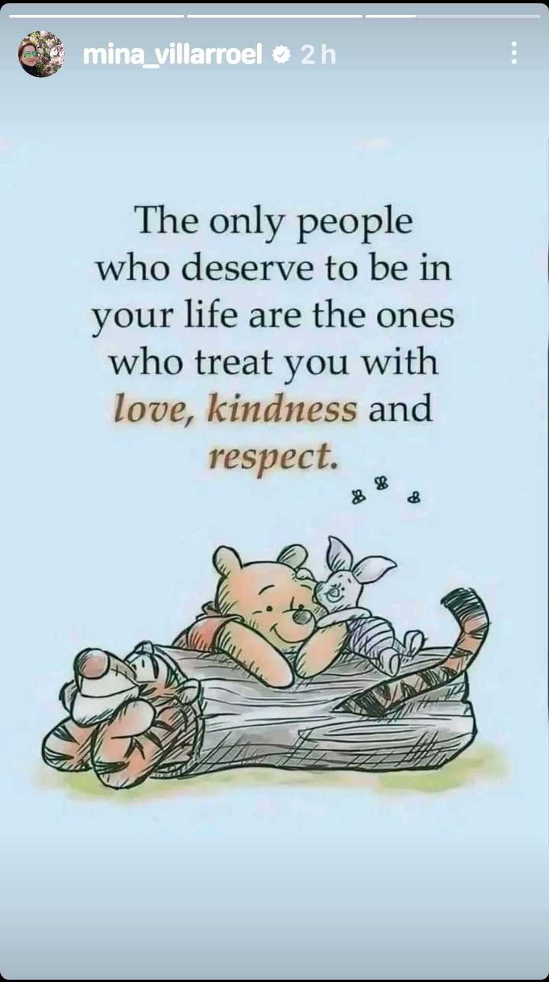 Carmina Villarroel shares meaningful quote on "people who deserve to be in your life" Carmina Villarroel shares meaningful quote on "people who deserve to be in your life"
