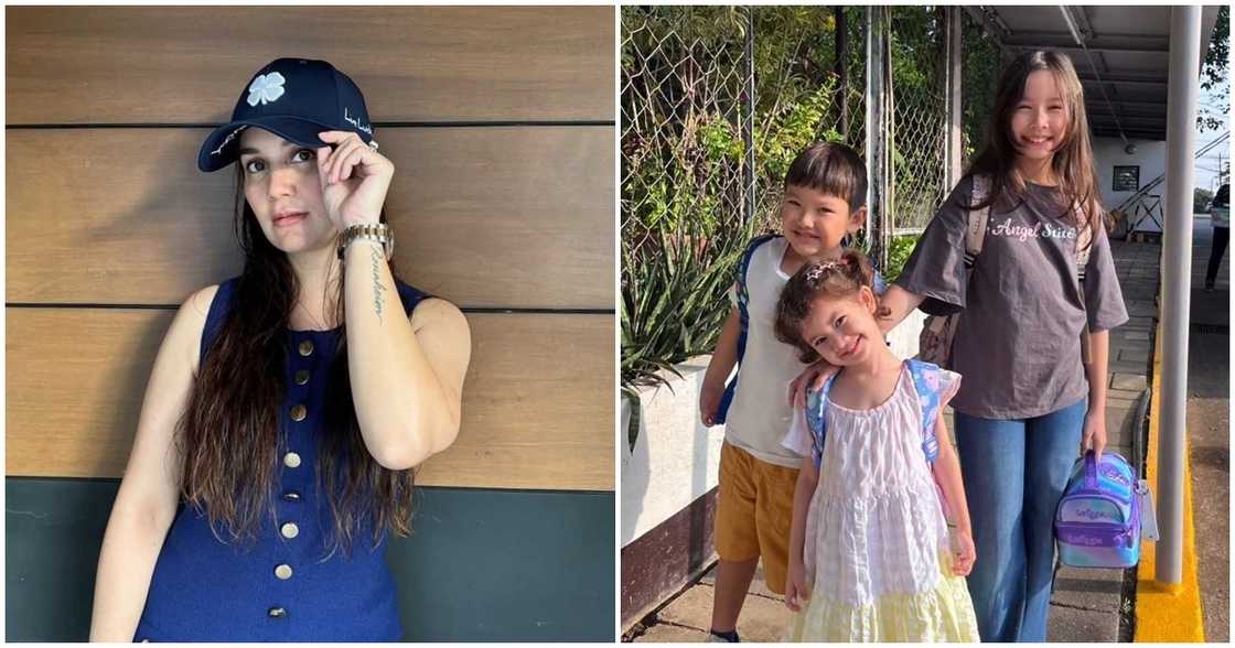 Nadine Samonte on Harmony's first day of school: "Parang si mommy ang may tears"