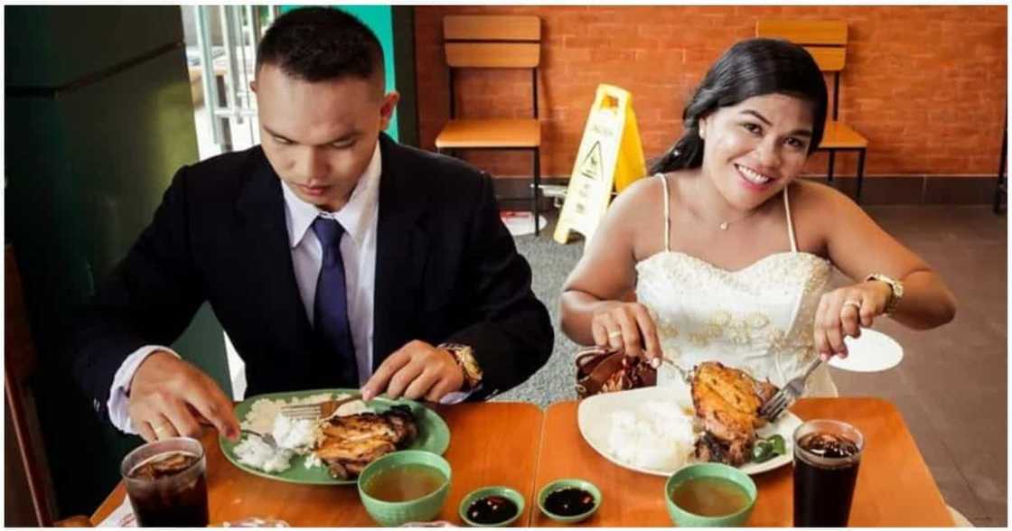 Bagong kasal, gumastos lang ng nasa Php3,000 sa reception na may unli-rice at unli-sabaw Bagong kasal, gumastos lang ng nasa Php3,000 sa reception na may unli-rice at unli-sabaw