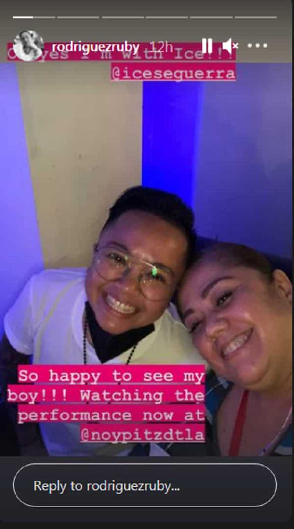 Ruby Rodriguez at Ice Seguerra, reunited sa Amerika kamakailan Ruby Rodriguez at Ice Seguerra, reunited sa Amerika kamakailan