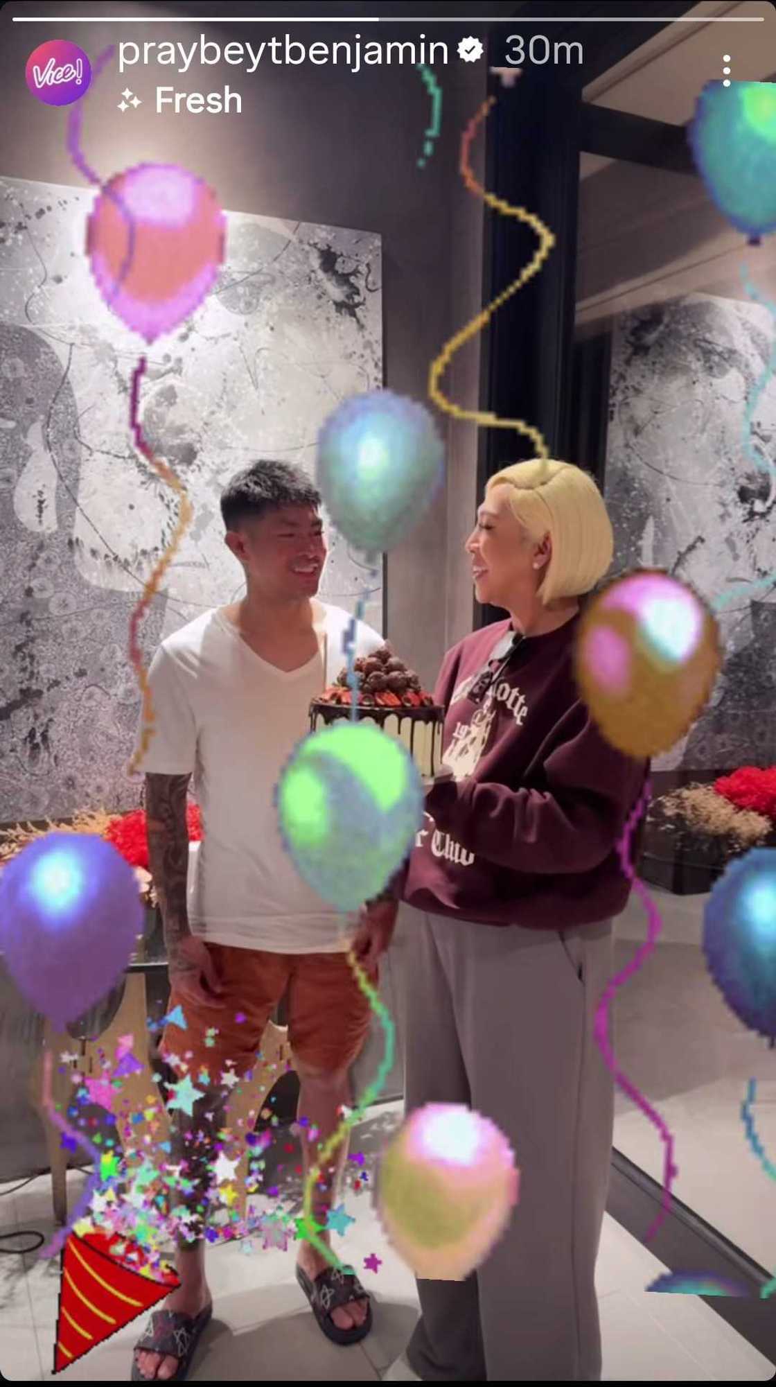 Vice Ganda shares a heartwarming glimpse of Ion Perez’s birthday celebration Vice Ganda shares a heartwarming glimpse of Ion Perez’s birthday celebration