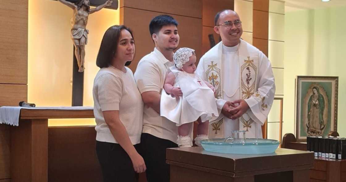 Transman Jesi Corcuera’s adorable baby girl gets baptized Transman Jesi Corcuera’s adorable baby girl gets baptized