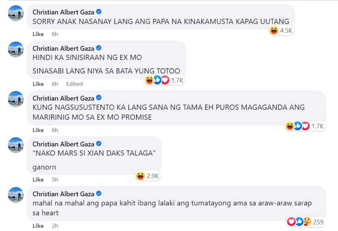 Xian Gaza, ibinahagi ang sweet na convo nila ng kanyang anak: “Sarap sa heart”