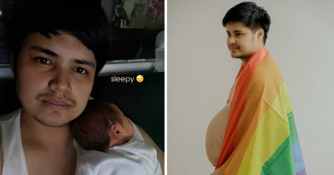 Transman Jesi Corcuera, may panibagong pasilip sa baby niya (@corcuerajesi, @janvmayo)