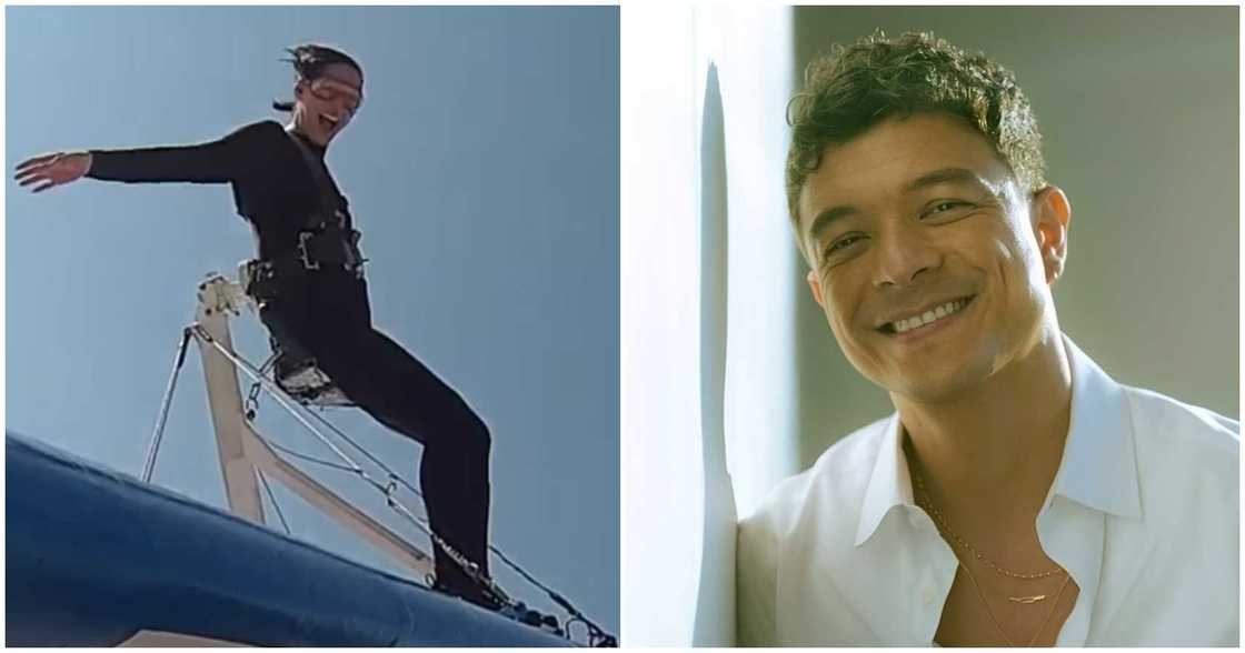 Jericho Rosales reacts to Kim Cam Jones wing walking to mark her birthday Jericho Rosales reacts to Kim Cam Jones wing walking to mark her birthday