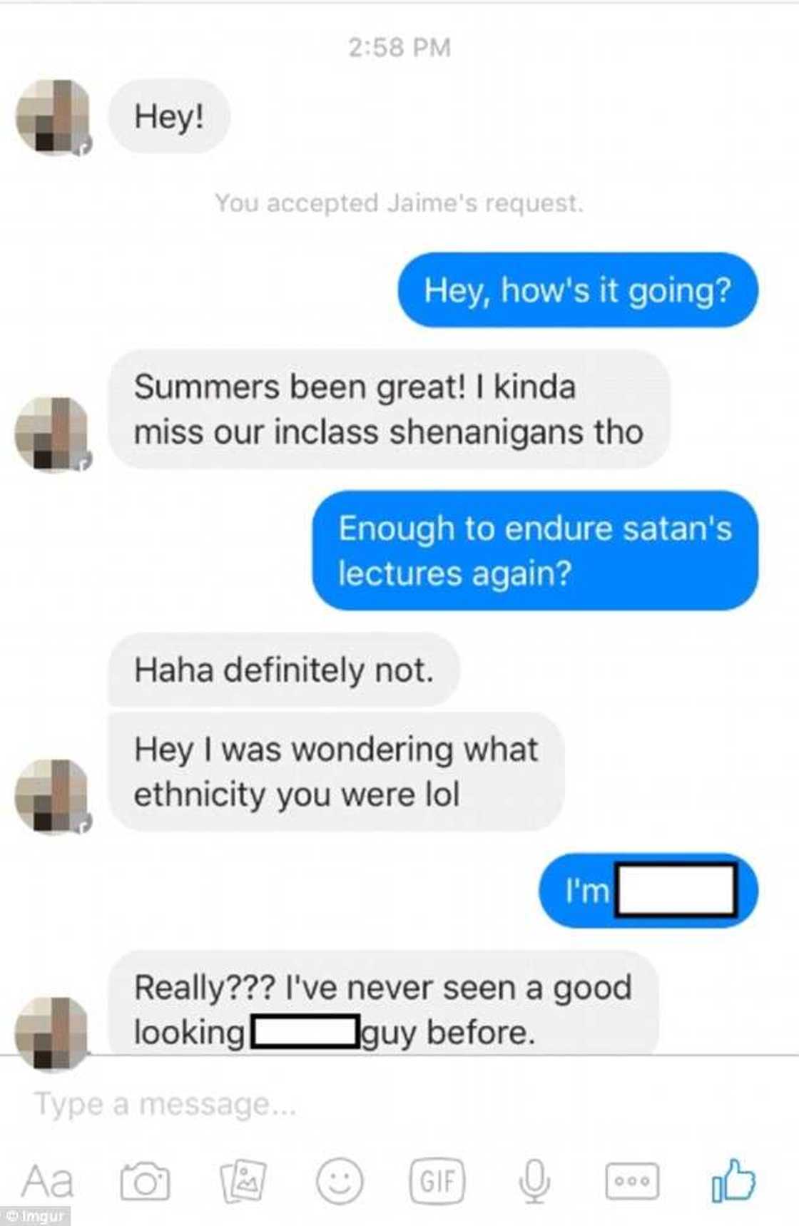 Student rejects classmate, girl gets offended Student rejects classmate, girl gets offended