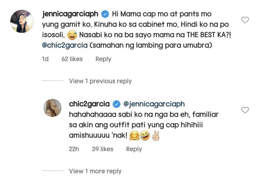 Jennica Garca, nagpaalam bigla kay Jean Garcia tungkol sa kanyang OOTD Jennica Garca, nagpaalam bigla kay Jean Garcia tungkol sa kanyang OOTD