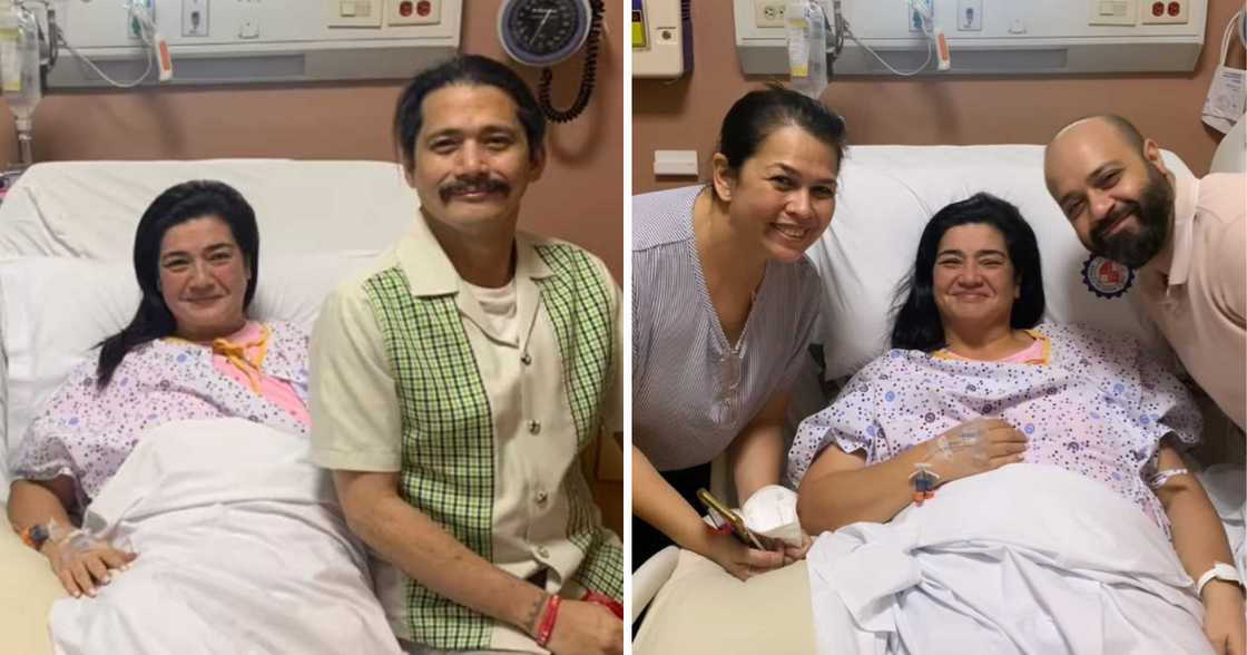 Nadia Montenegro, binisita ng ilang celebrities sa ospital Nadia Montenegro, binisita ng ilang celebrities sa ospital