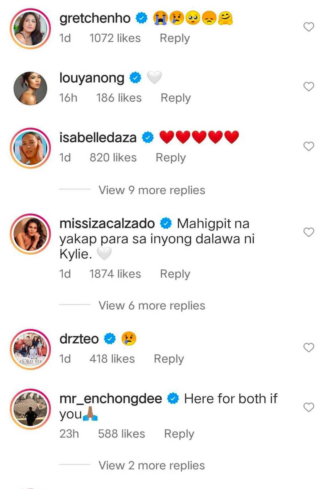 Celebrities, nag-react sa madamdaming breakup announcement ni Jake Cuenca sa relasyon nila ni Kylie Verzosa