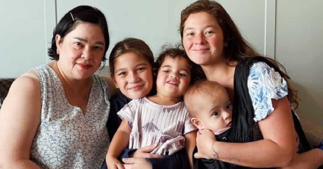 Andi Eigenmann & kids spend time with family and friends in Manila