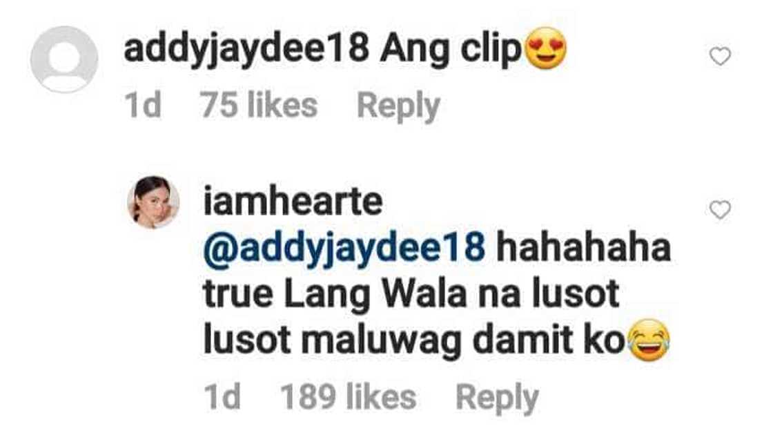 Heart Evangelista, kinaaliwan ng netizens dahil sa clip sa damit niya sa isang video Heart Evangelista, kinaaliwan ng netizens dahil sa clip sa damit niya sa isang video