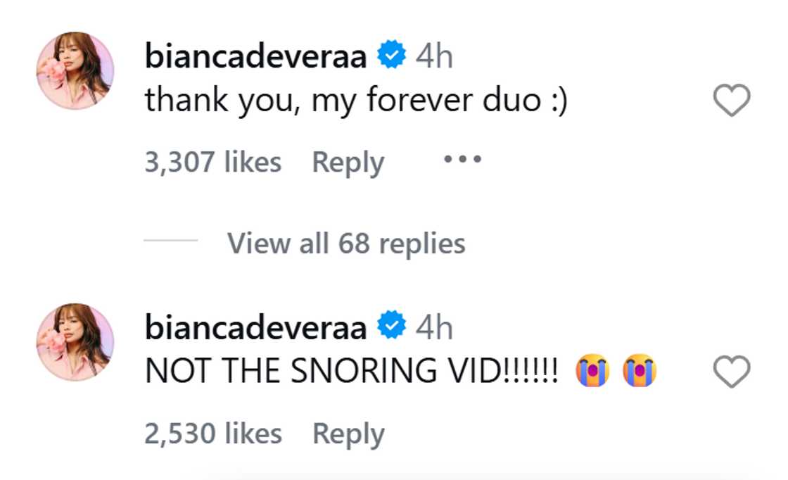 Dustin Yu shares playful yet touching birthday post for Bianca De Vera; Bianca reacts