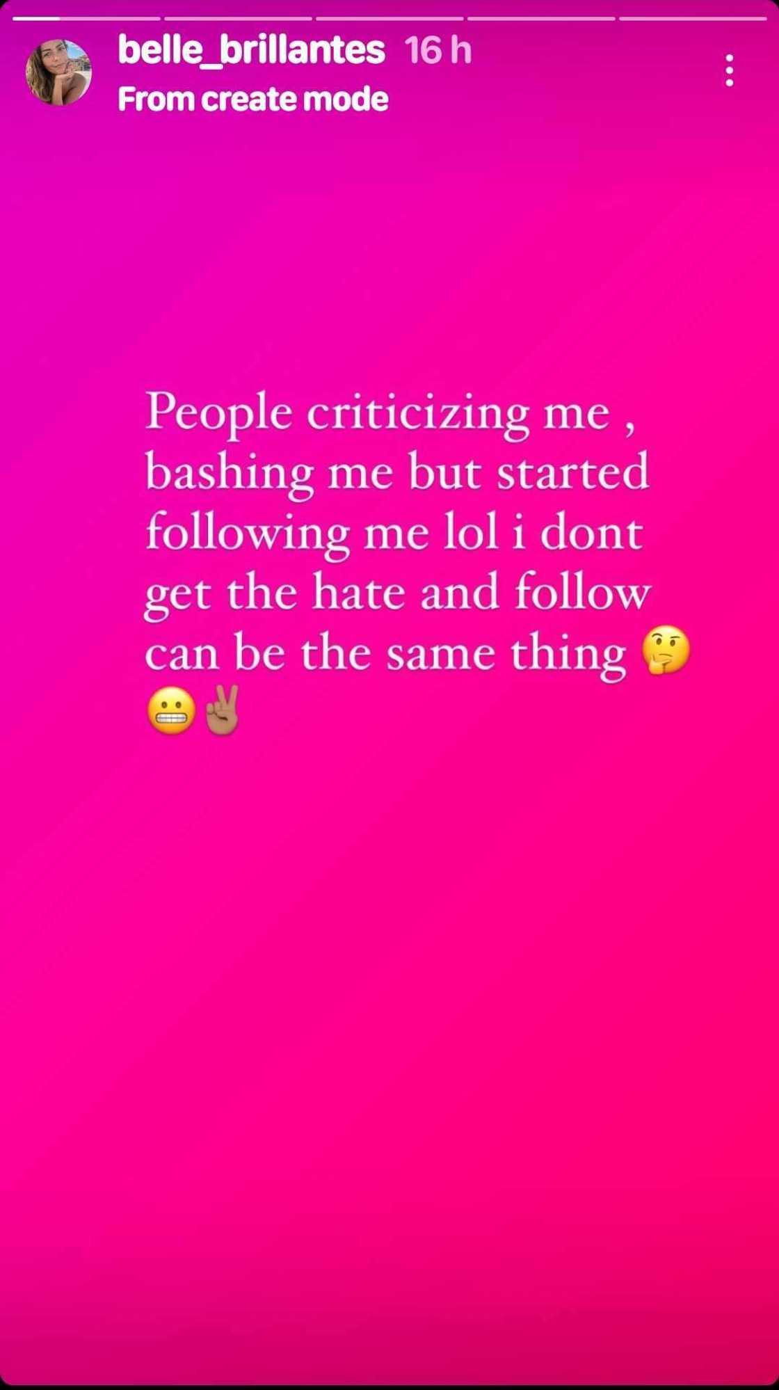 Ina ni Andrea Brillantes sa mga bumabatikos sa kanya: “but started following me” Ina ni Andrea Brillantes sa mga bumabatikos sa kanya: “but started following me”