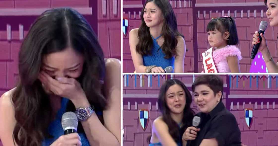 Kim Chiu, naiyak sa kwento ng buhay ng isang Mini Ms. U contestant Kim Chiu, naiyak sa kwento ng buhay ng isang Mini Ms. U contestant