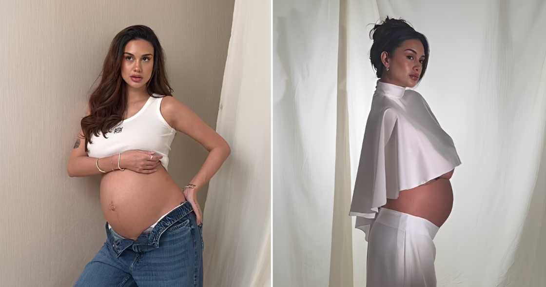 Celeste Cortesi, spotted sa late-night party habang papalapit ang due date