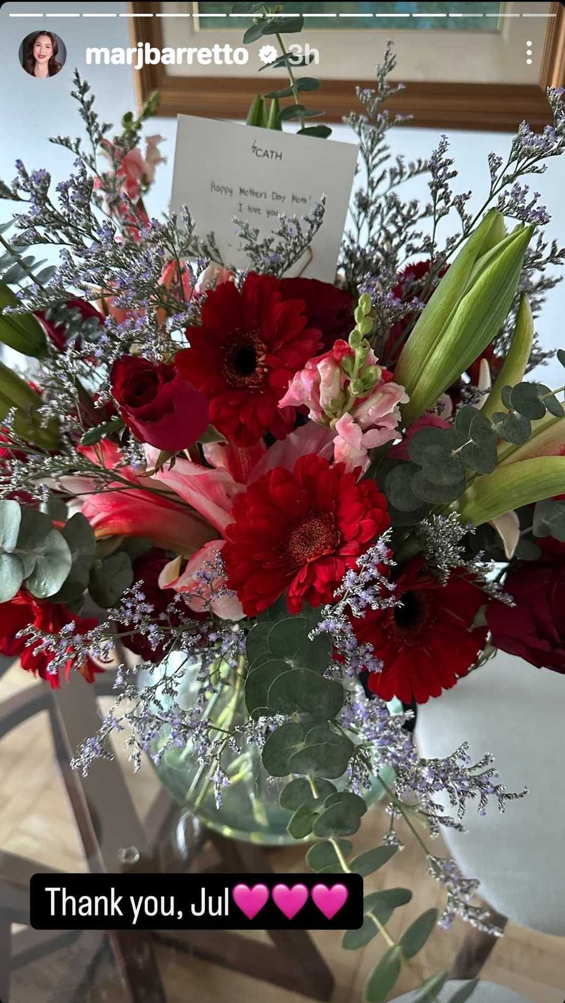 Julia Barretto, may sweet na regalo at greeting para kay Marjorie Barretto ngayong Mother’s Day Julia Barretto, may sweet na regalo at greeting para kay Marjorie Barretto ngayong Mother’s Day