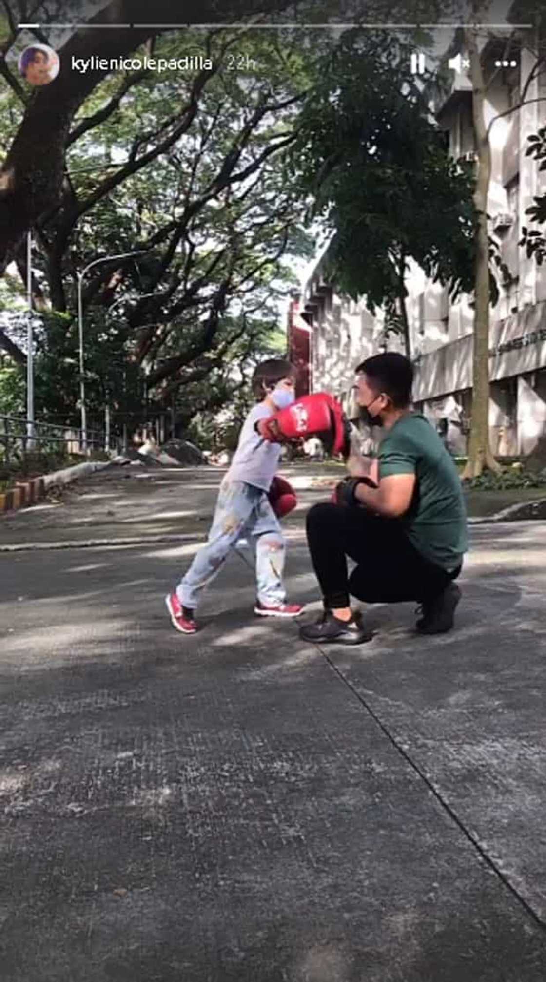 Kylie Padilla, ibinahagi ang cute boxing videos nina Alas at Axl Kylie Padilla, ibinahagi ang cute boxing videos nina Alas at Axl