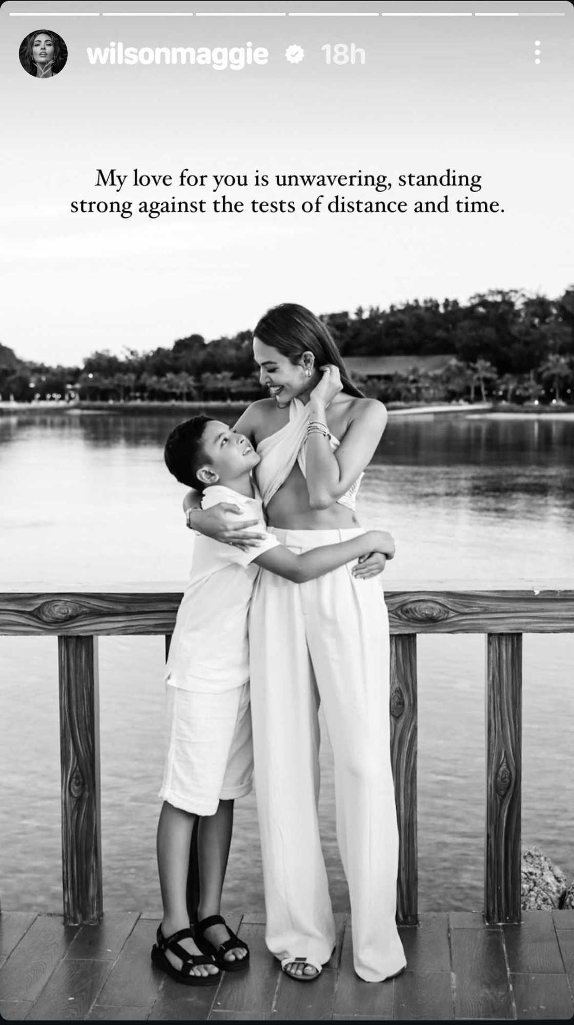 Maggie Wilson, may nakakaantig na mensahe para sa anak Maggie Wilson, may nakakaantig na mensahe para sa anak